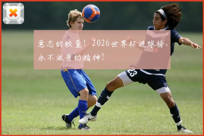 意志的较量！2026世界杯进球榜，永不放弃的精神！